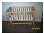 Mamas and Papas Glidding Crib,  1 Month Old. I have for....